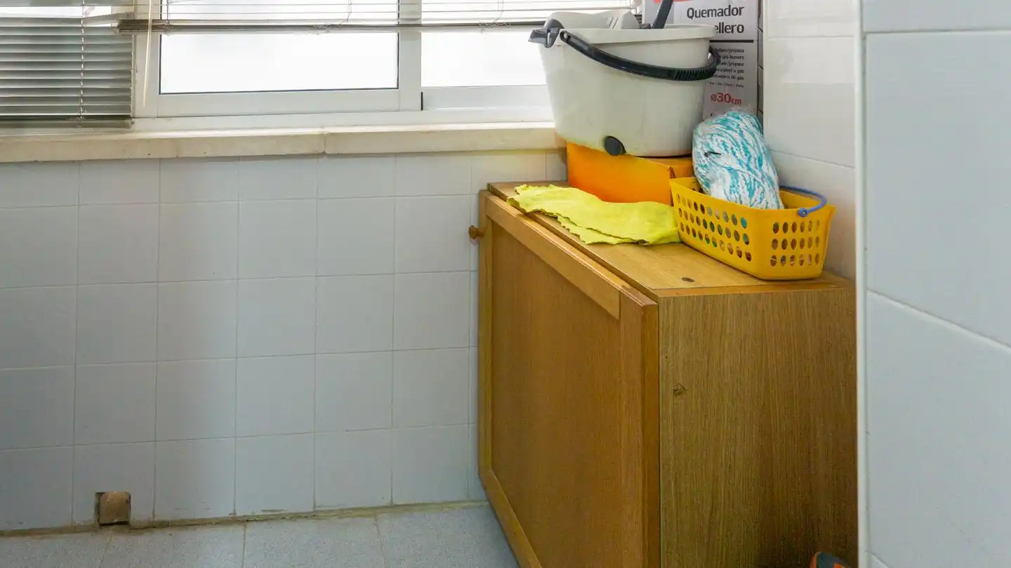Kitchen of Flat for sale in Santa Pola  with Terrace and Furnished