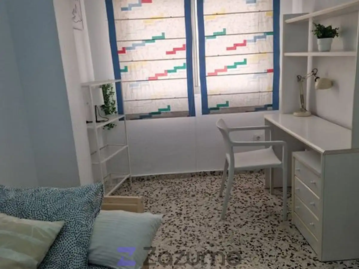 Schlafzimmer von Wohnung zur Miete in Murcia mit Klimaanlage, Möbliert und Ofen