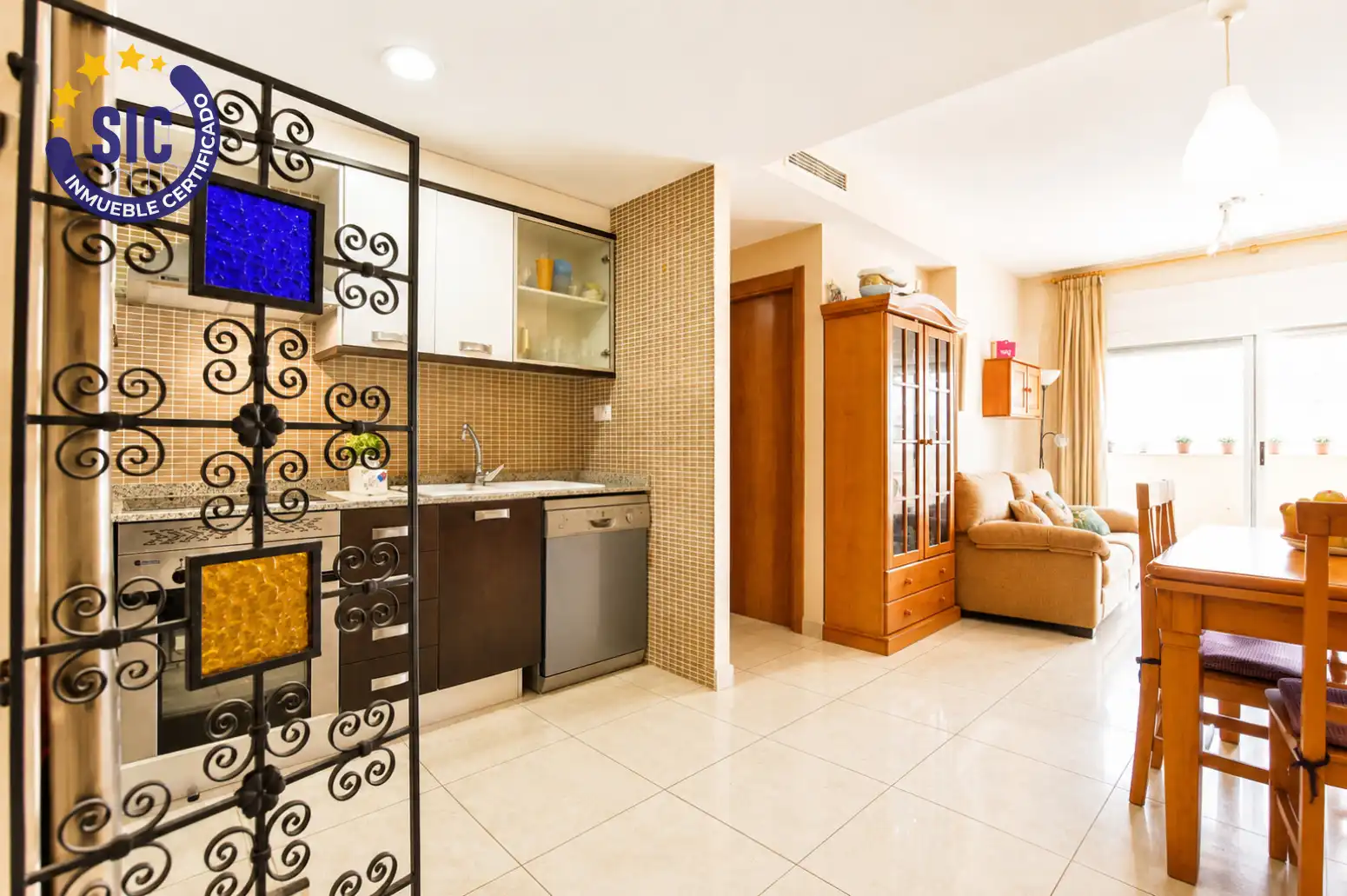 Küche von Wohnung zum Verkauf in Puçol mit Heizung, Terrasse und Abstellraum