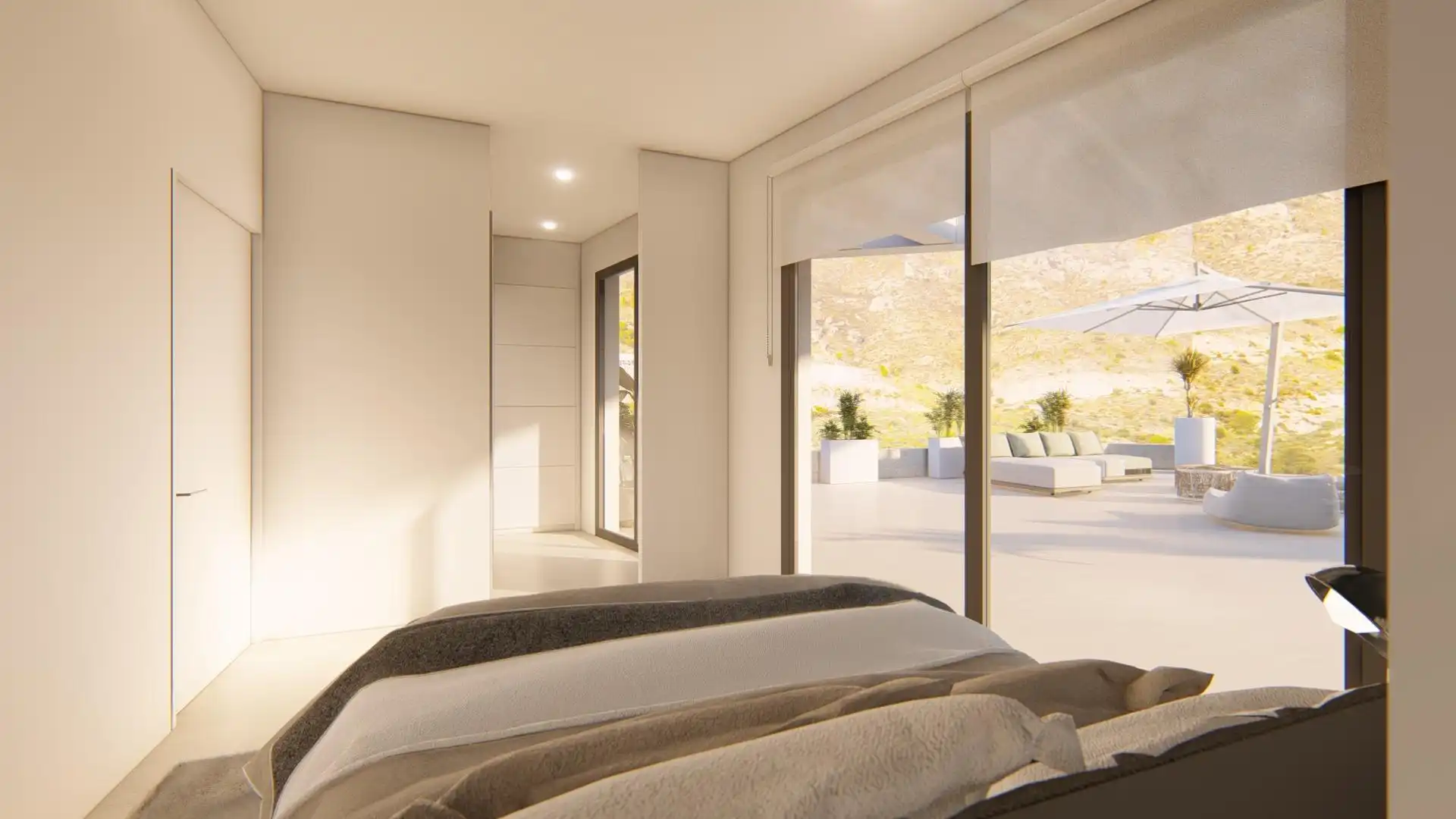 Habitación de Ático en venta en Benalmádena con Aire acondicionado, Terraza y Piscina comunitaria