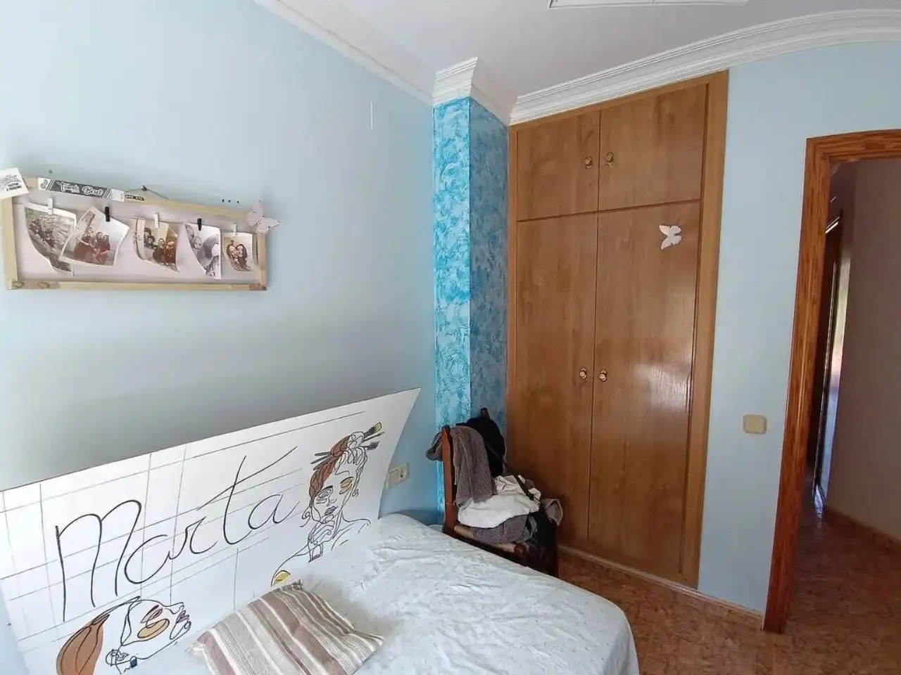 Habitación de Casa adosada en venta en Vilallonga / Villalonga con Terraza y Amueblado