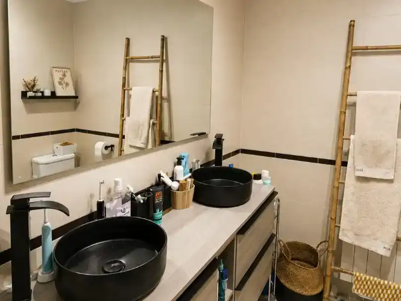 Bany de Casa o xalet en venda en Mucientes amb Jardí privat, Parquet i Traster