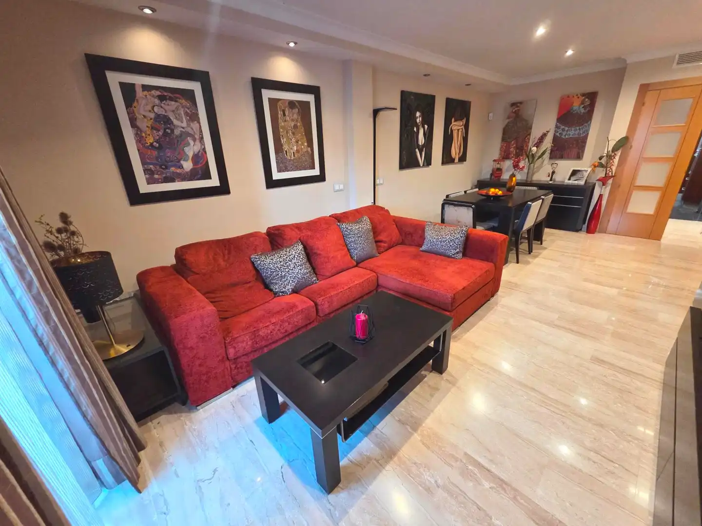 Sala d'estar de Pis en venda en Algeciras amb Aire condicionat i Terrassa