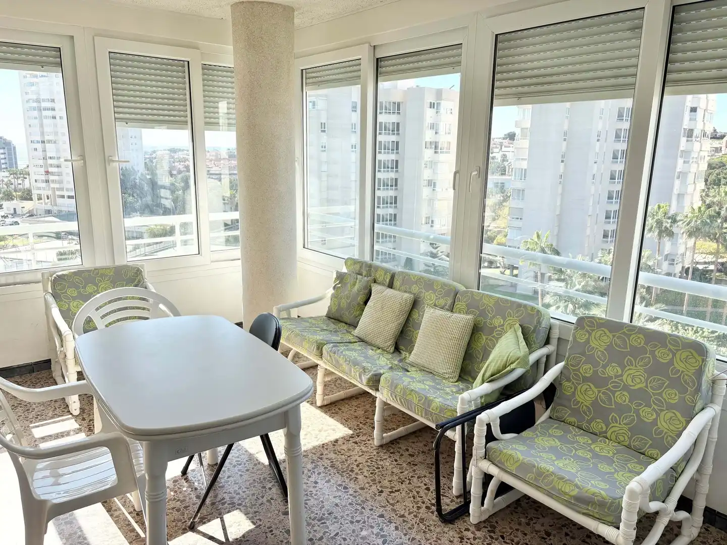 Terraza de Piso en venta en Alicante / Alacant con Aire acondicionado, Trastero y Piscina