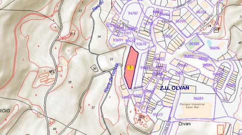 Foto 2 de Terreny en venda a Pz Can Torrento, O_ua3, Olvan, Barcelona