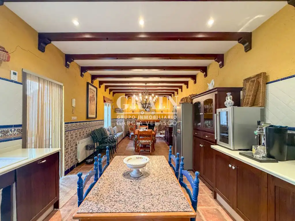 Dining room of Detached homes for sale in Barrax  with Air Conditioner, Heating and Storage room
