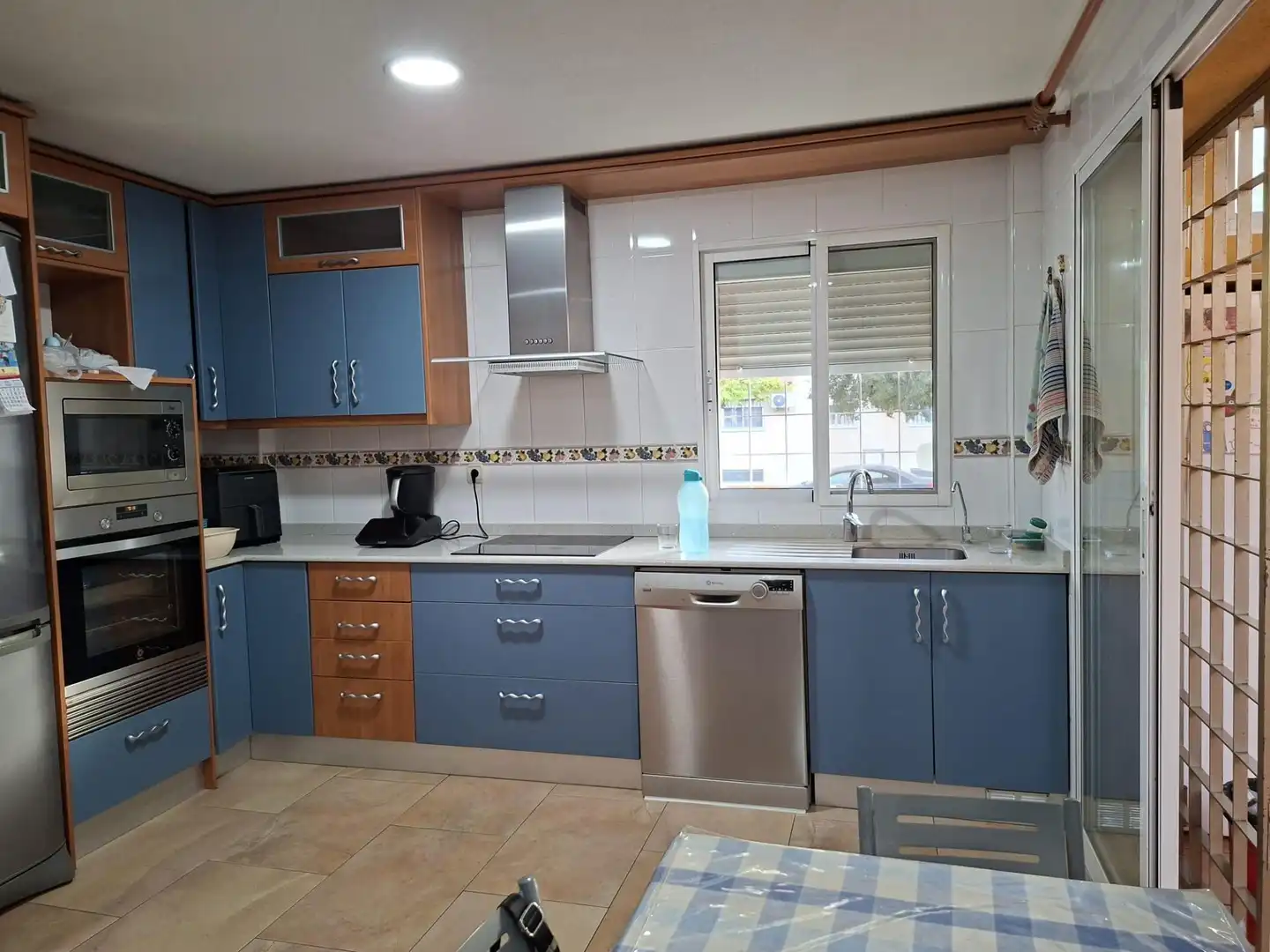 Cuina de Dúplex de lloguer en Murcia amb Aire condicionat, Calefacció i Terrassa