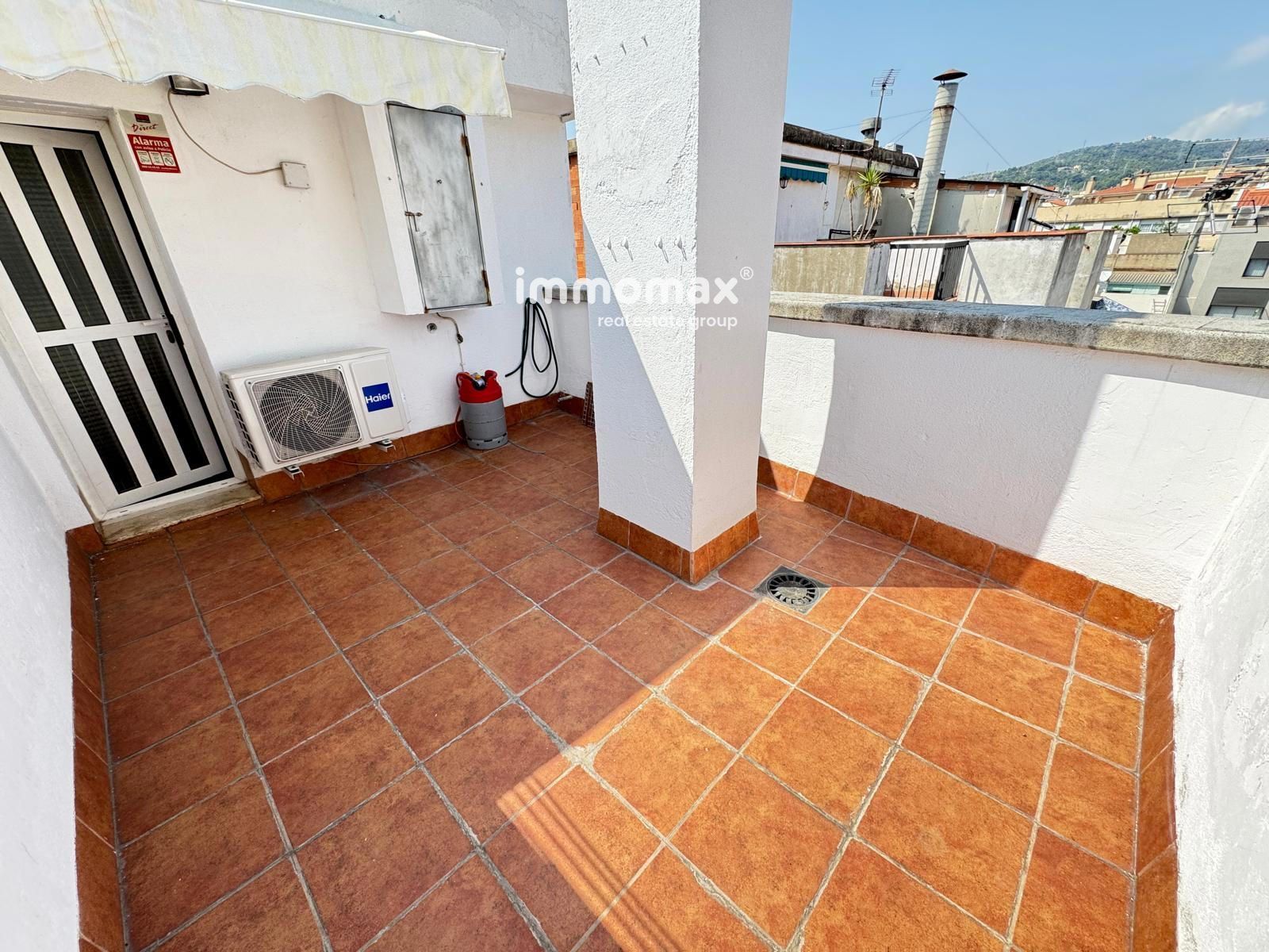 Terrace of Single-family semi-detached for sale in Sant Boi de Llobregat  with Air Conditioner, Terrace and Alarm