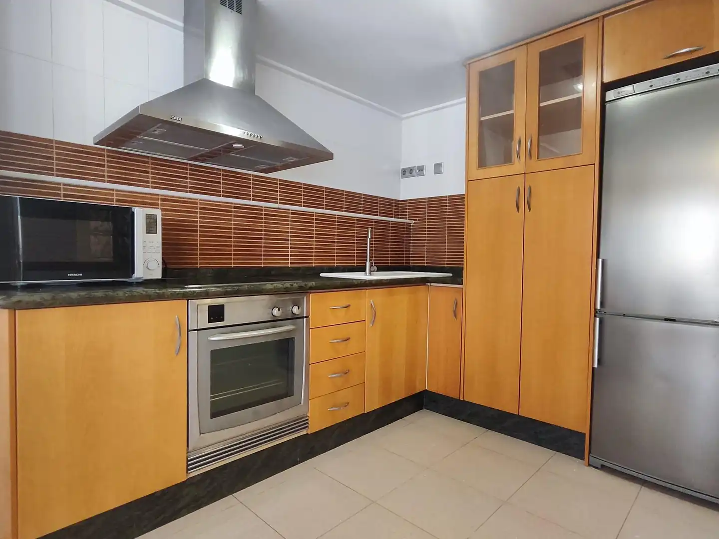 Cuina de Apartament en venda en Oropesa del Mar / Orpesa amb Aire condicionat, Parquet i Moblat