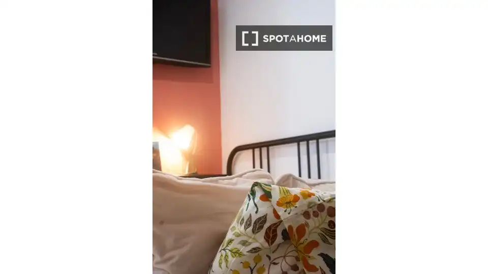 Schlafzimmer von Wohnungen zur untervermieten in Las Palmas de Gran Canaria mit Klimaanlage, Terrasse und Möbliert
