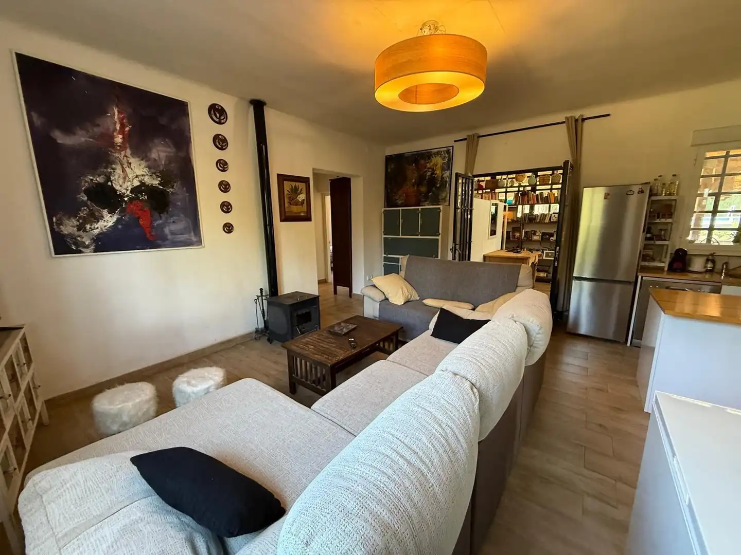 Sala de estar de Casa o chalet en venta en Mollina con Aire acondicionado, Terraza y Trastero