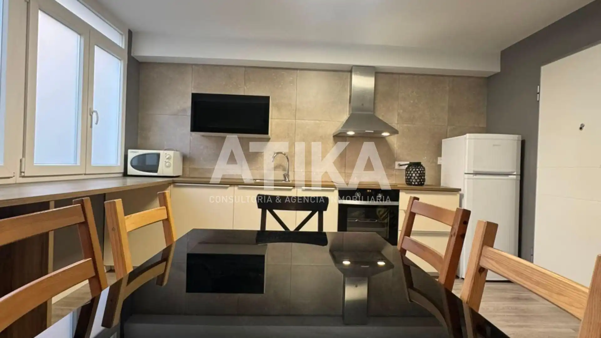Kitchen of Flat for rent in Ontinyent  with Air Conditioner, Heating and Furnished