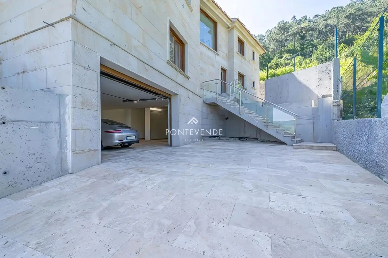 Exterior view of Houses for sale in Sanxenxo  with Private garden, Parquet flooring and Terrace