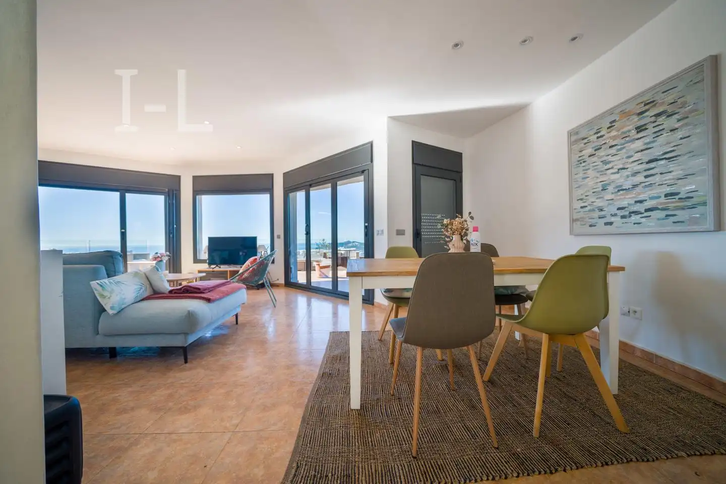 Sala d'estar de Casa o xalet en venda en Lloret de Mar amb Calefacció, Terrassa i Piscina