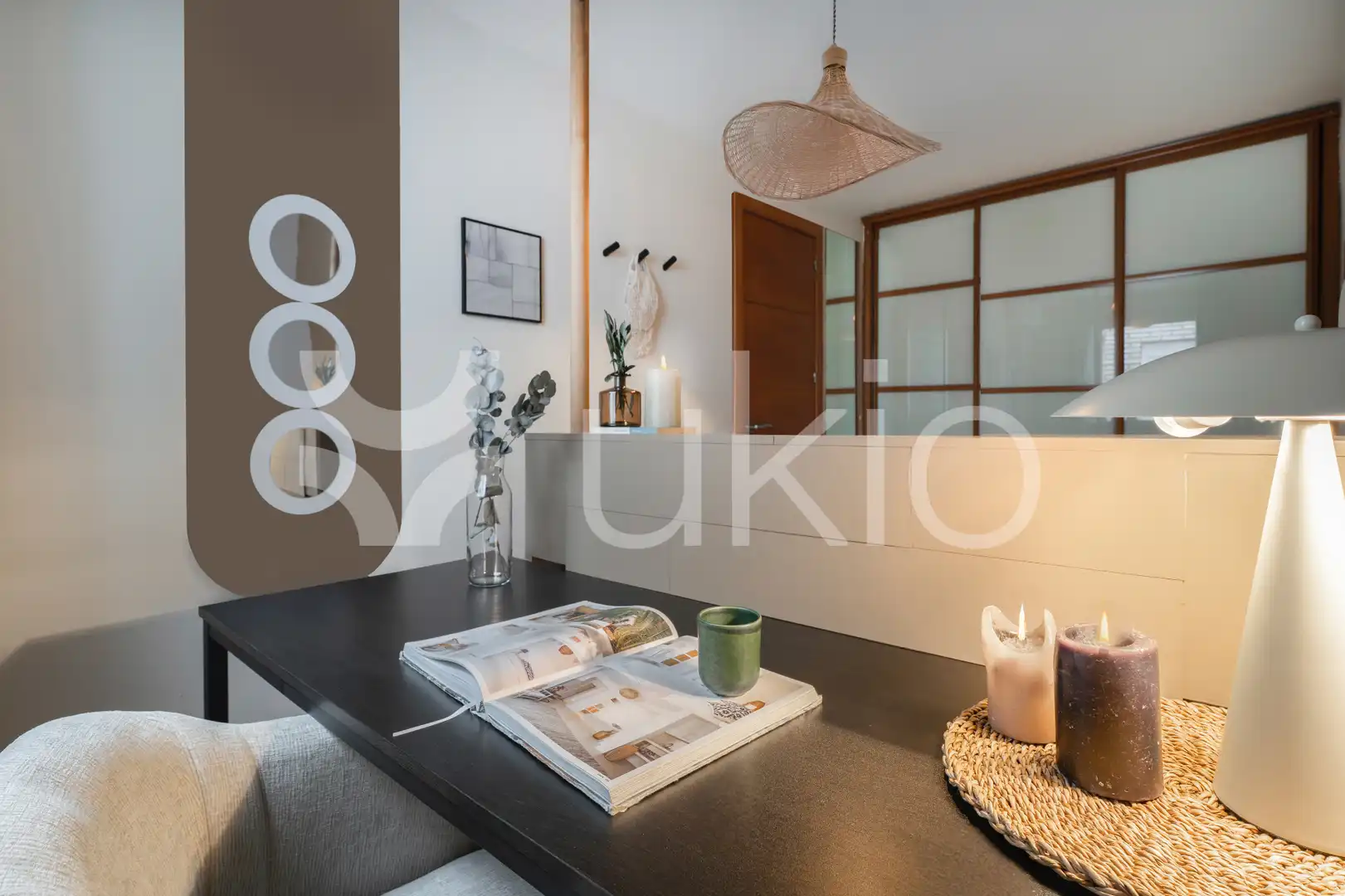 Sala de estar de Apartamento de alquiler en Madrid con Calefacción, Amueblado y Horno