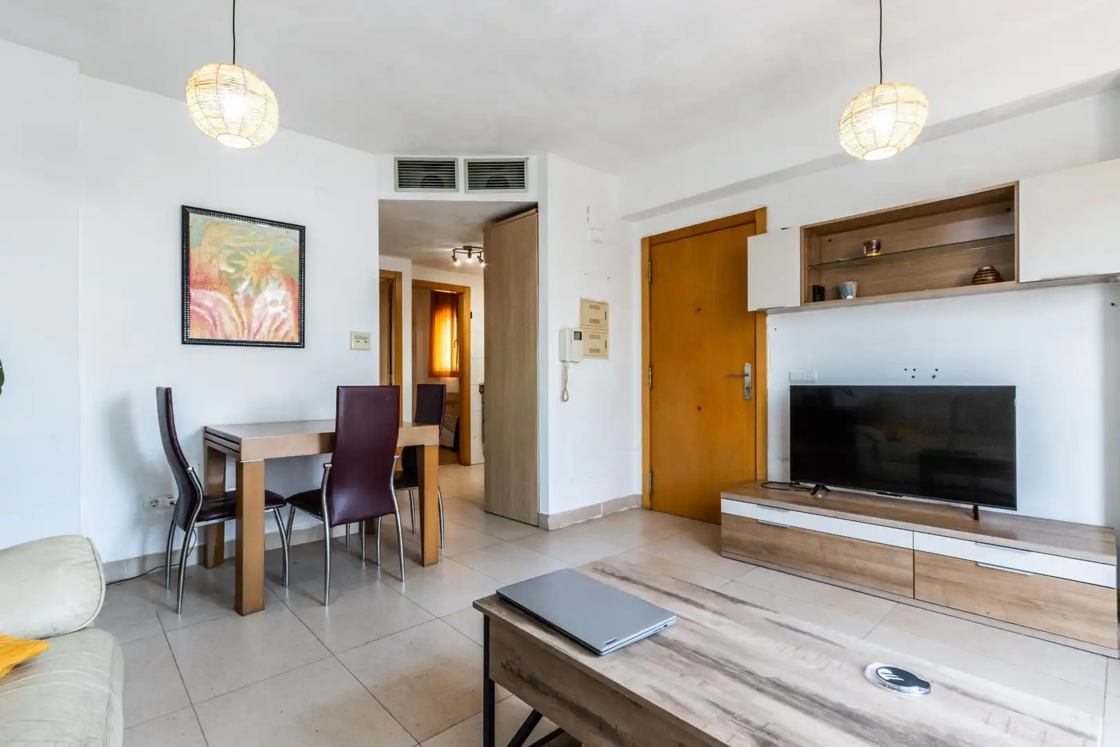 Living room of Flat for sale in Amposta  with Air Conditioner and Terrace