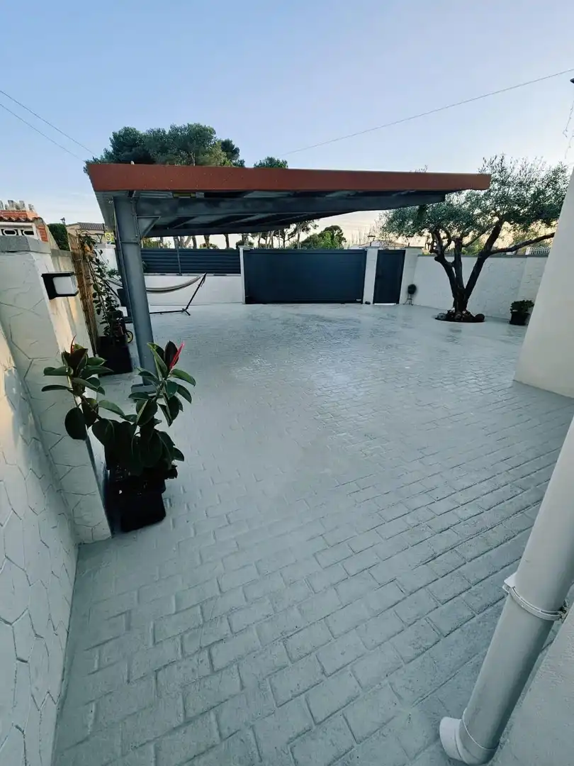 Terraza de Finca rústica en venta en Almazora / Almassora con Jardín privado, Terraza y Trastero