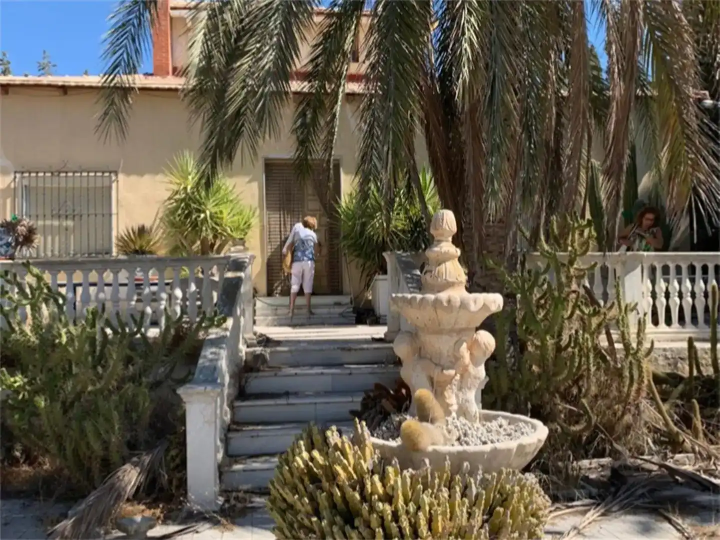 Vista exterior de Finca rústica en venda en Purchena amb Piscina