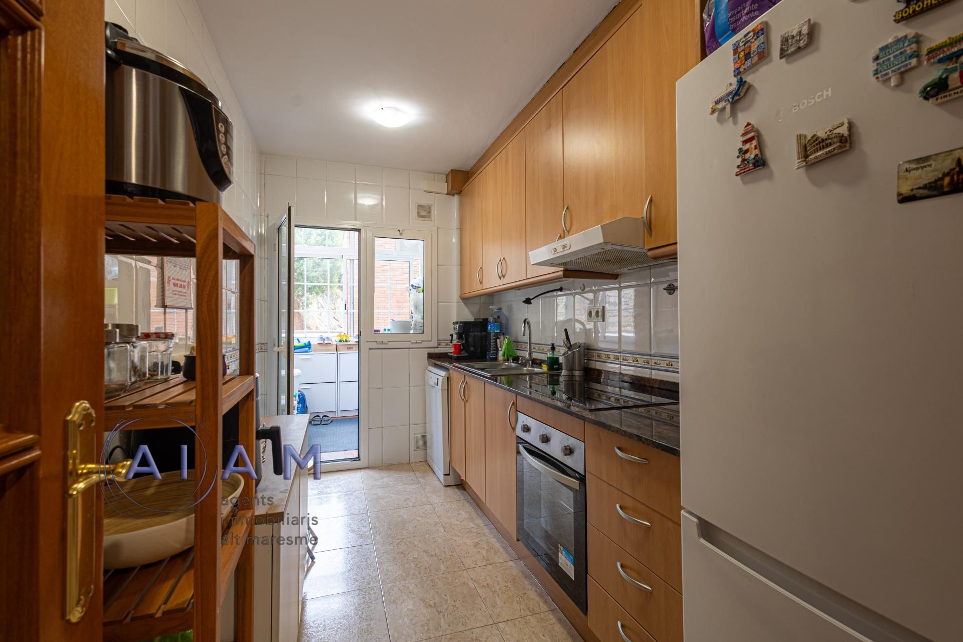 Kitchen of Flat for sale in Santa Susanna  with Air Conditioner, Heating and Balcony