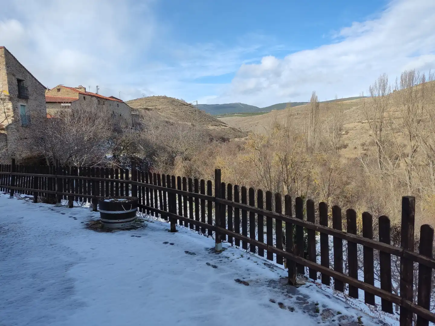 Terrace of Commercial properties for sale in Villar del Río  with Furnished