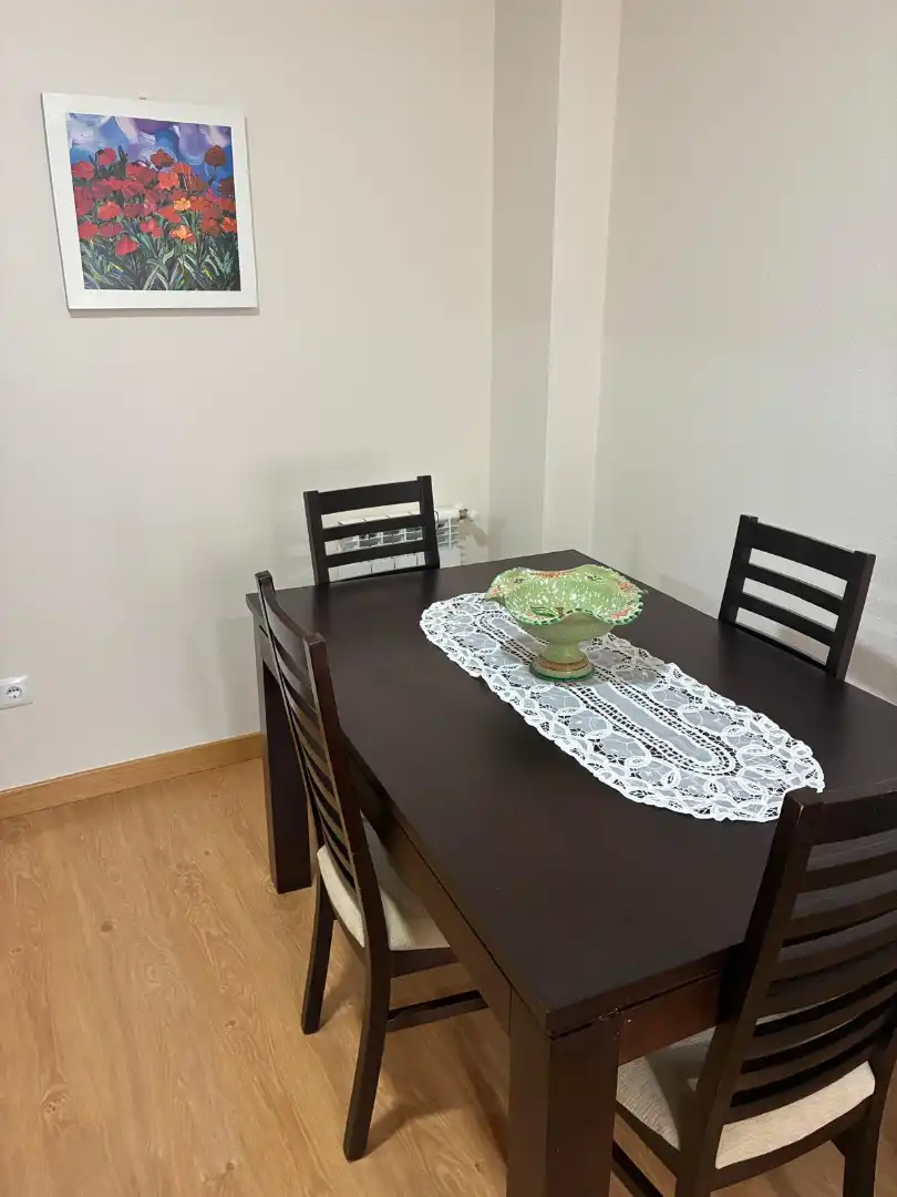 Comedor de Apartamento de alquiler en Alcázar de San Juan con Calefacción, Trastero y Amueblado