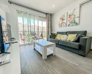 Sala d'estar de Apartament en venda en Fuengirola amb Aire condicionat, Terrassa i Moblat