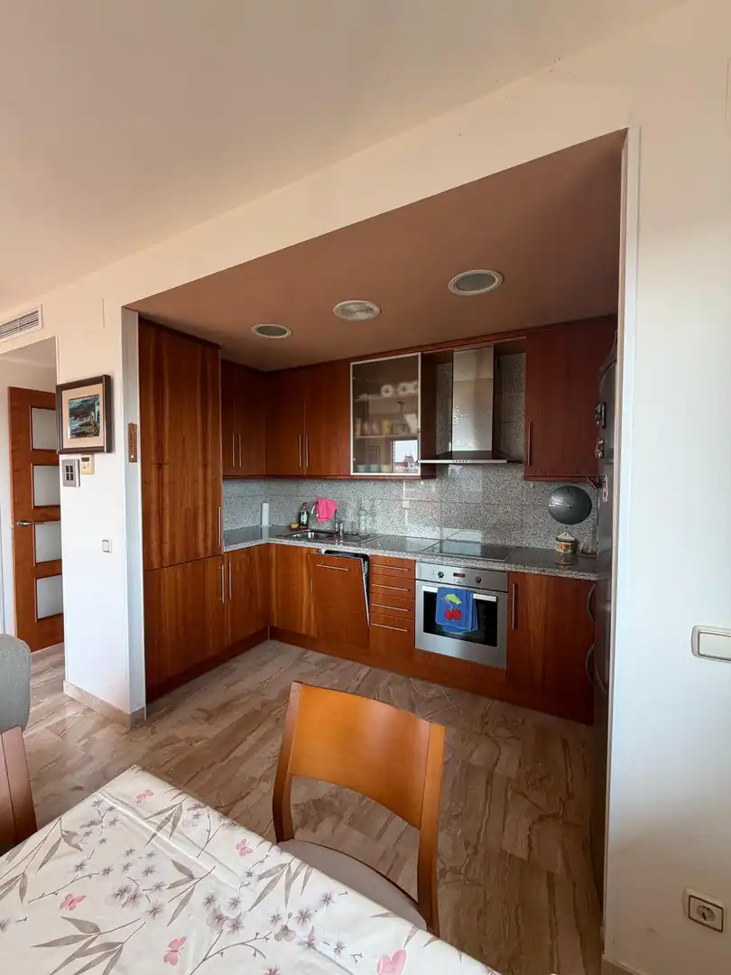 Cocina de Apartamento en venta en L'Ampolla con Aire acondicionado, Terraza y Amueblado