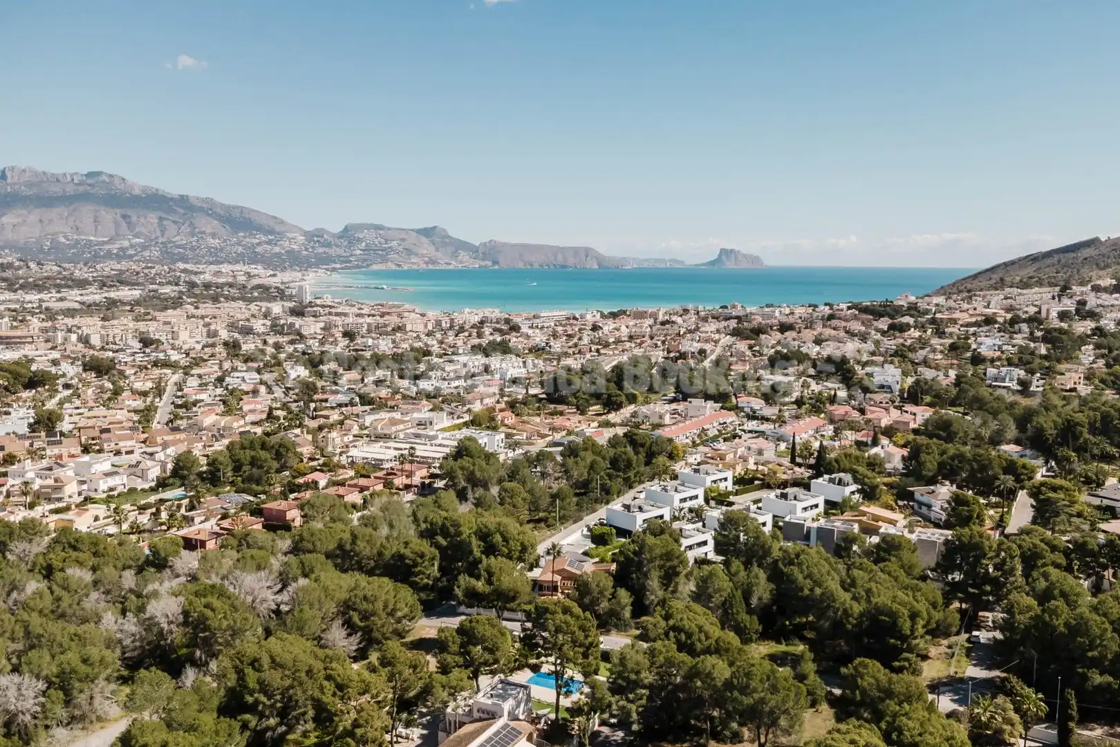 Exterior view of Houses for sale in L'Alfàs del Pi  with Air Conditioner, Heating and Private garden