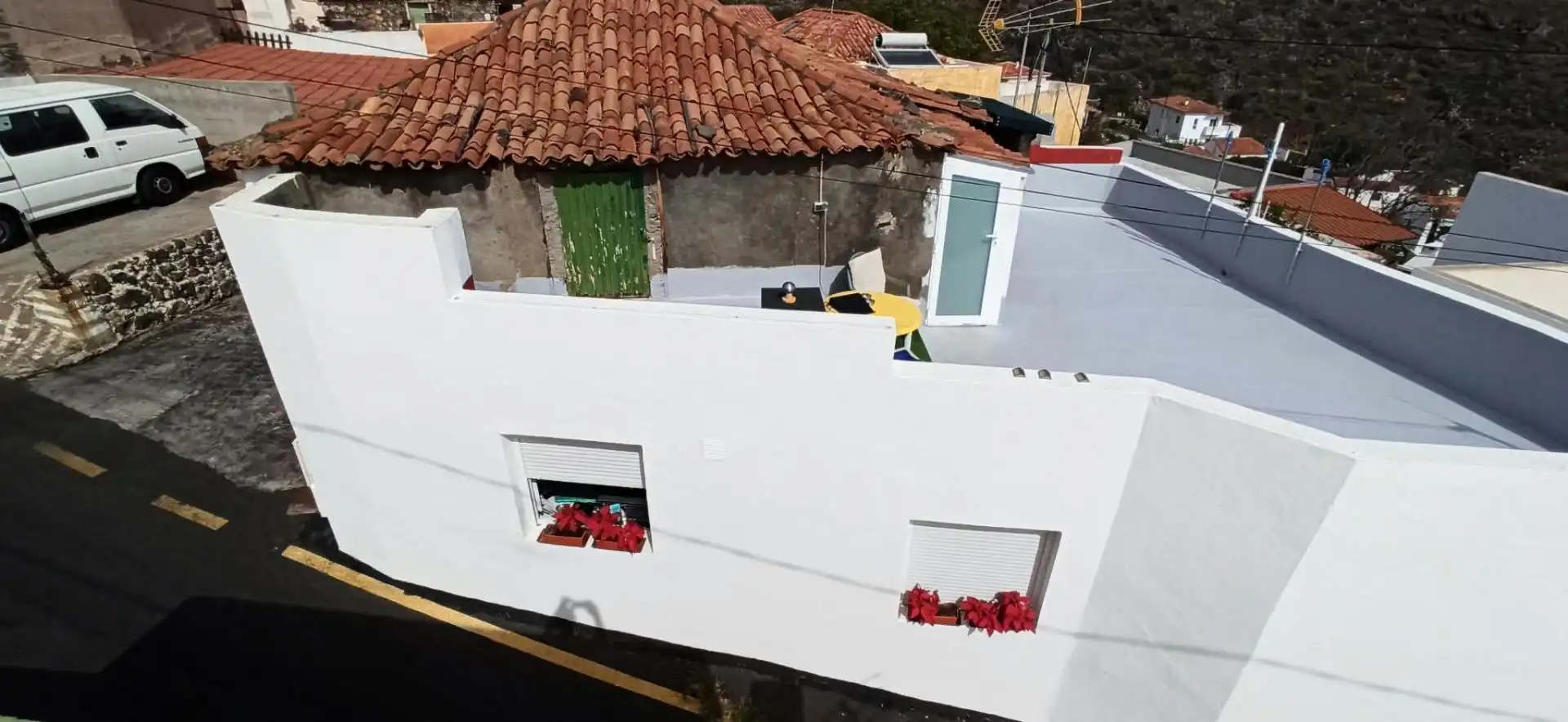 Vista exterior de Casa o xalet en venda en Candelaria amb Aire condicionat, Jardí privat i Terrassa