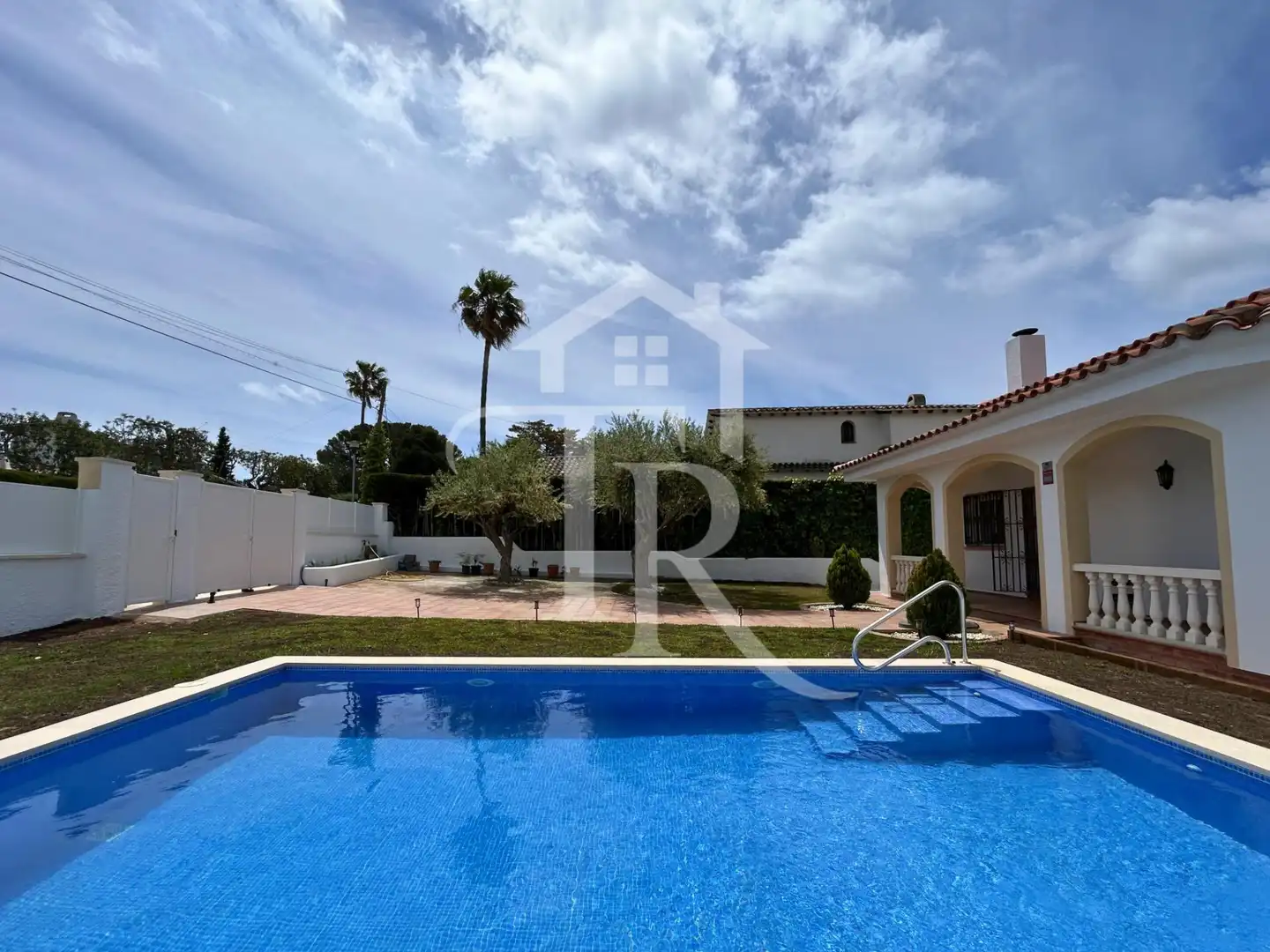 Exterior view of Houses for rent in Roda de Berà  with Private garden, Swimming Pool and Furnished