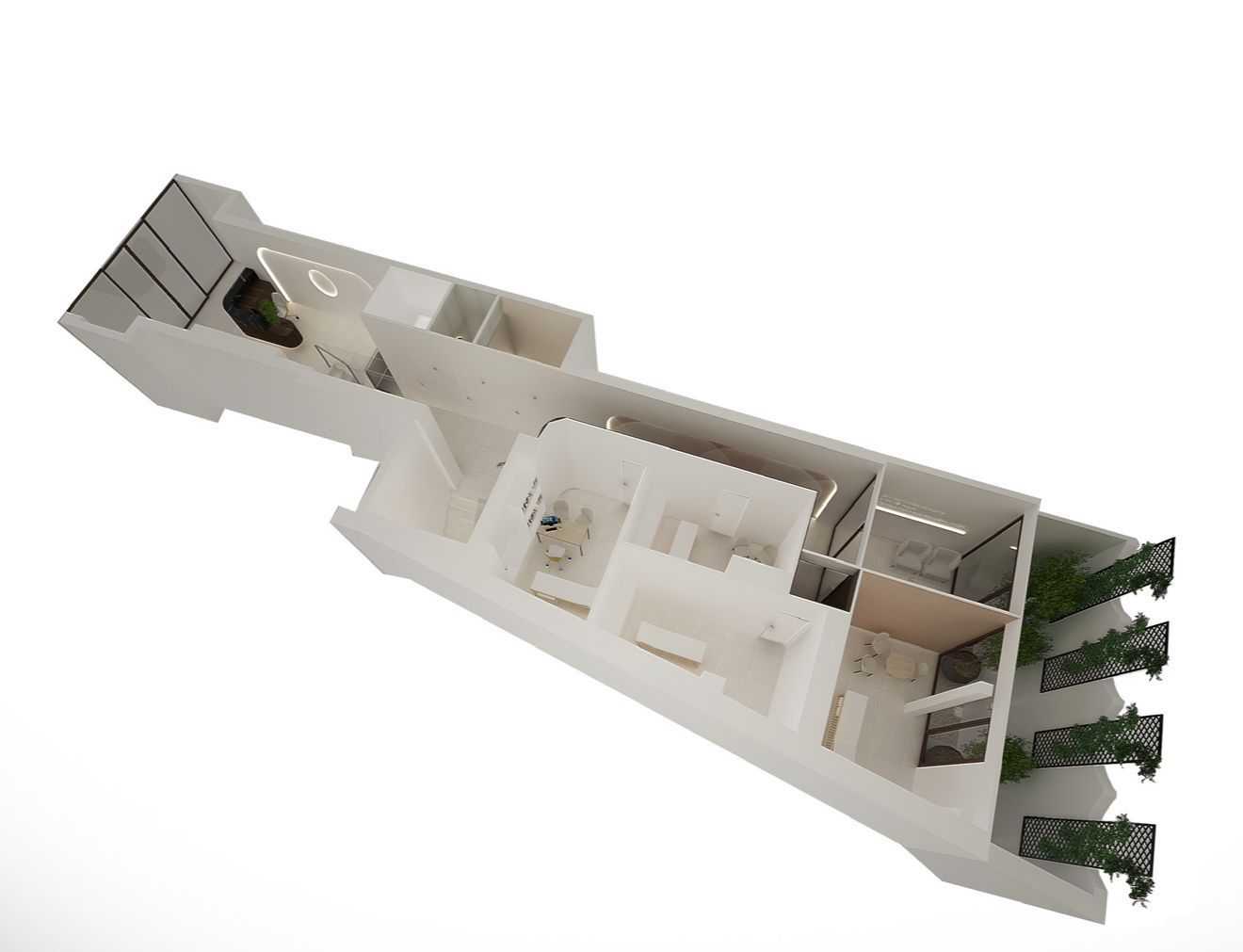 Premises for rent in carreira do conde, Ensanche - Sar