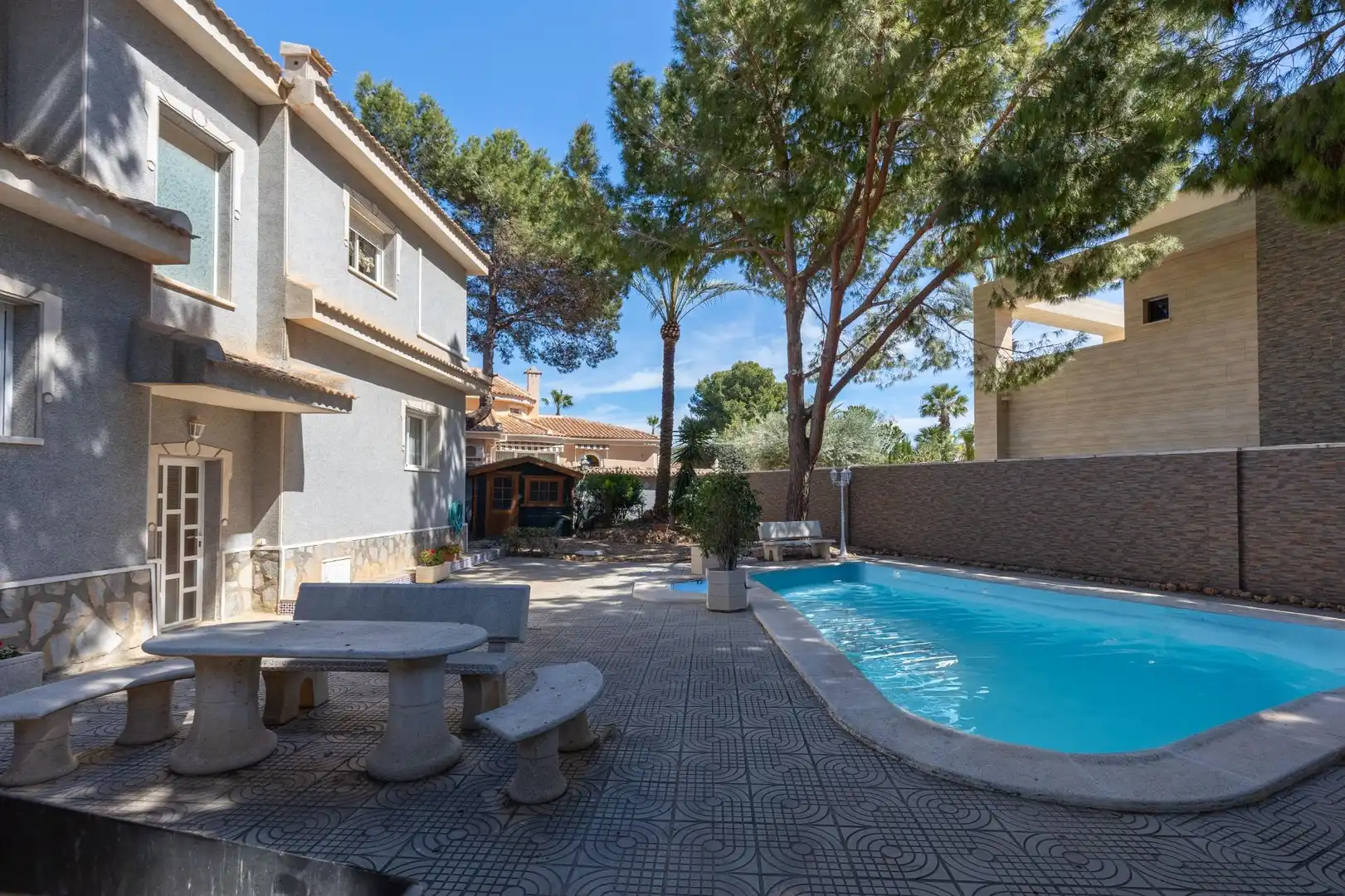 Piscina de Casa o xalet en venda en Rojales amb Piscina i Jacuzzi