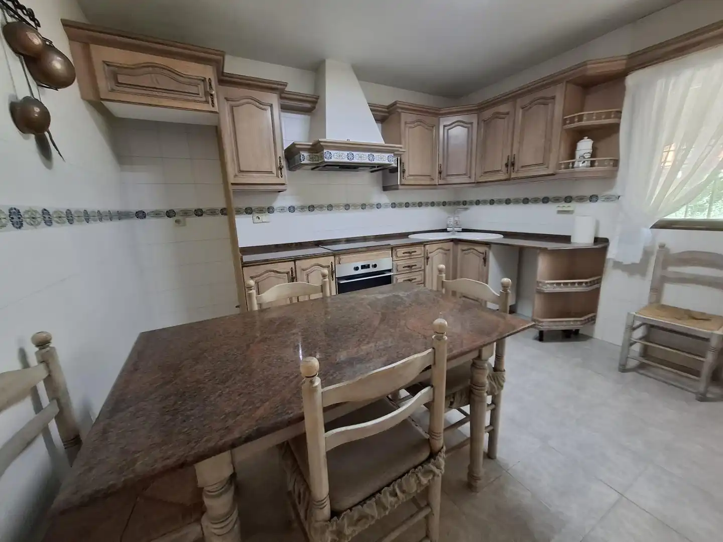 Cuina de Casa adosada en venda en Águilas amb Aire condicionat, Jardí privat i Terrassa