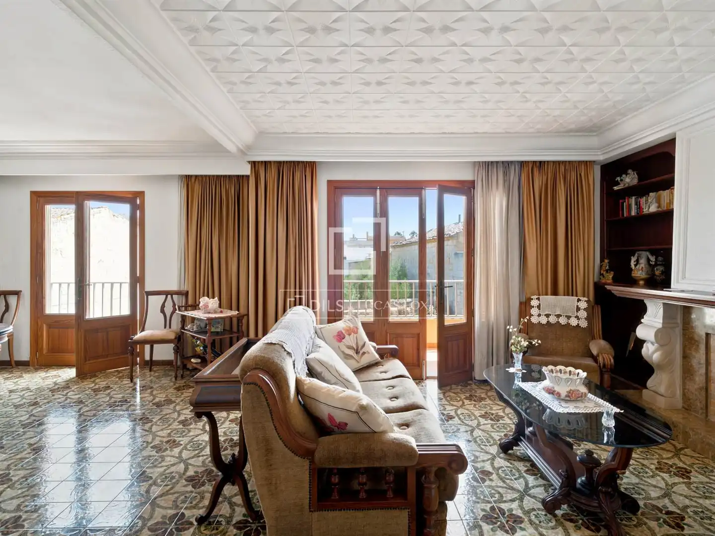 Sala de estar de Casa o chalet en venta en Sa Pobla con Aire acondicionado, Terraza y Trastero
