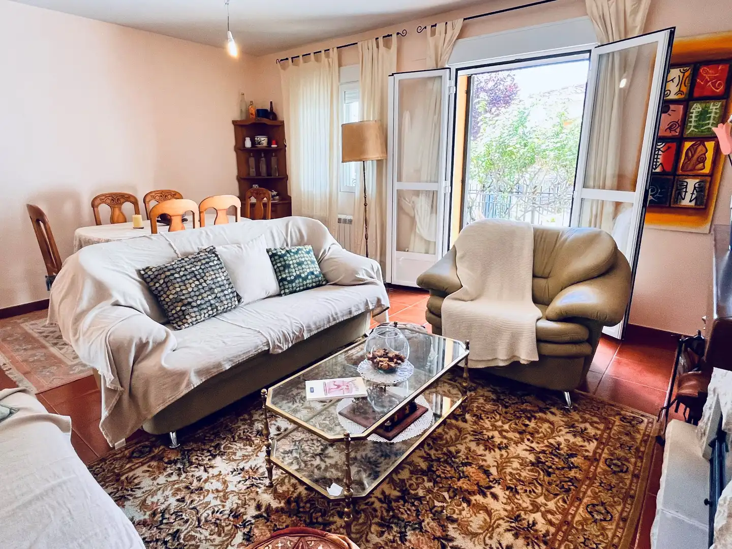Sala de estar de Casa adosada en venta en Herradón de Pinares con Calefacción