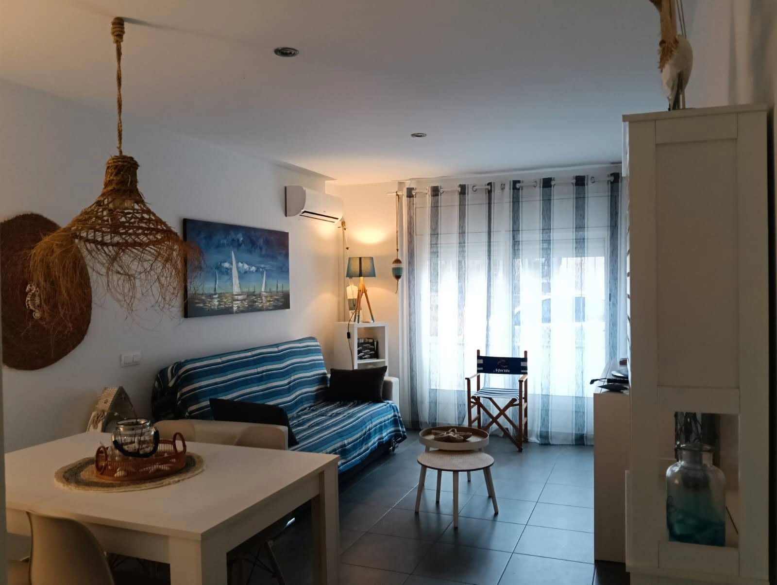 Living room of Flat for sale in Calafell  with Air Conditioner, Heating and Terrace