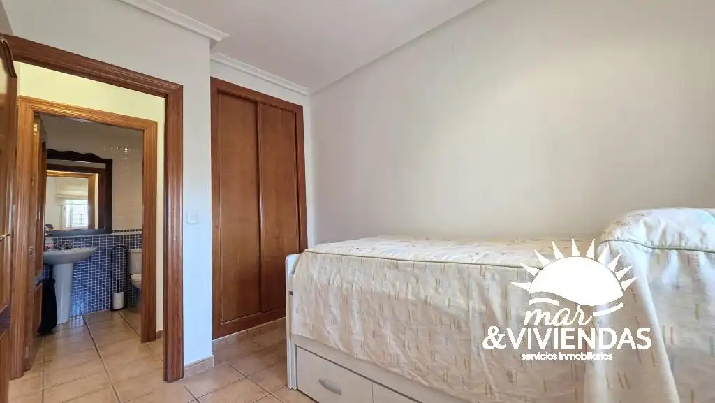 Bedroom of Apartments for sale in Vera  with Air Conditioner, Terrace and Furnished