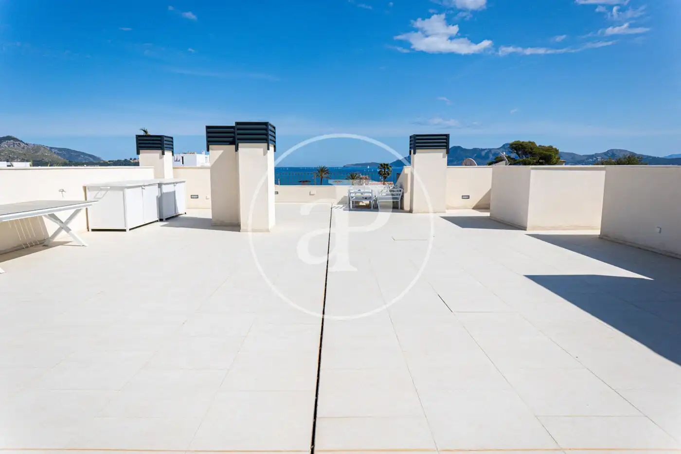 Terrasse von Wohnung zur Miete in Pollença mit Klimaanlage, Heizung und Terrasse