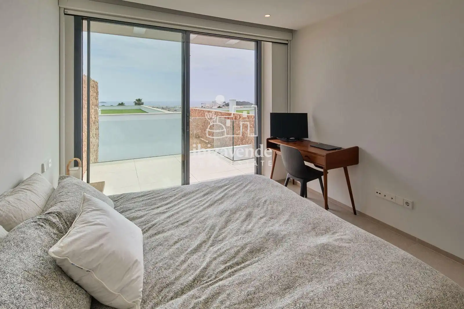 Habitación de Casa o chalet de alquiler en Santa Eulària des Riu con Aire acondicionado, Calefacción y Jardín privado