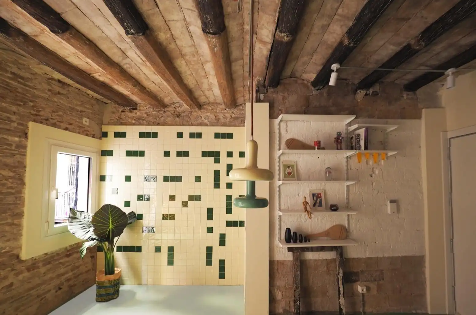 Cocina de Apartamento en venta en Barcelona con Calefacción y Alarma