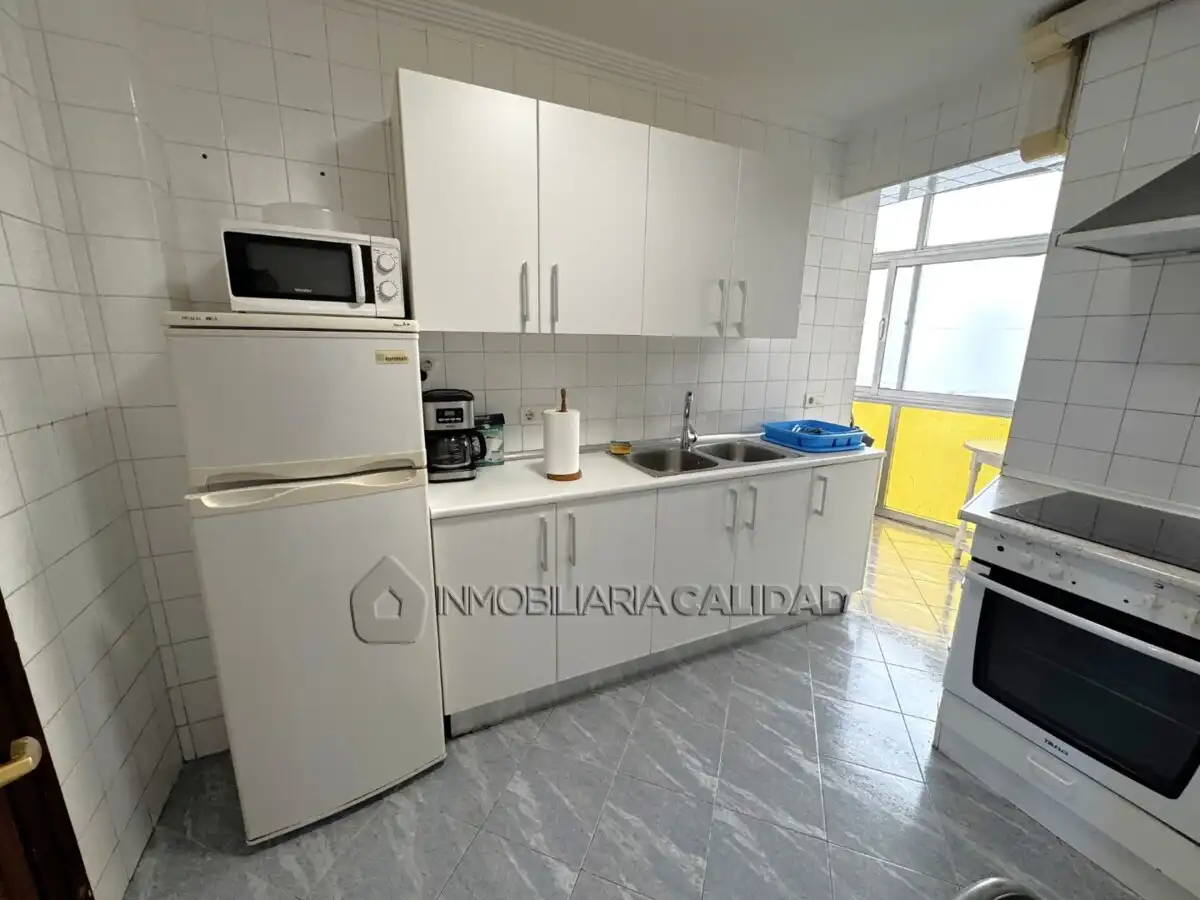 Kitchen of Flat for rent in Burgos  with Heating, Terrace and Furnished