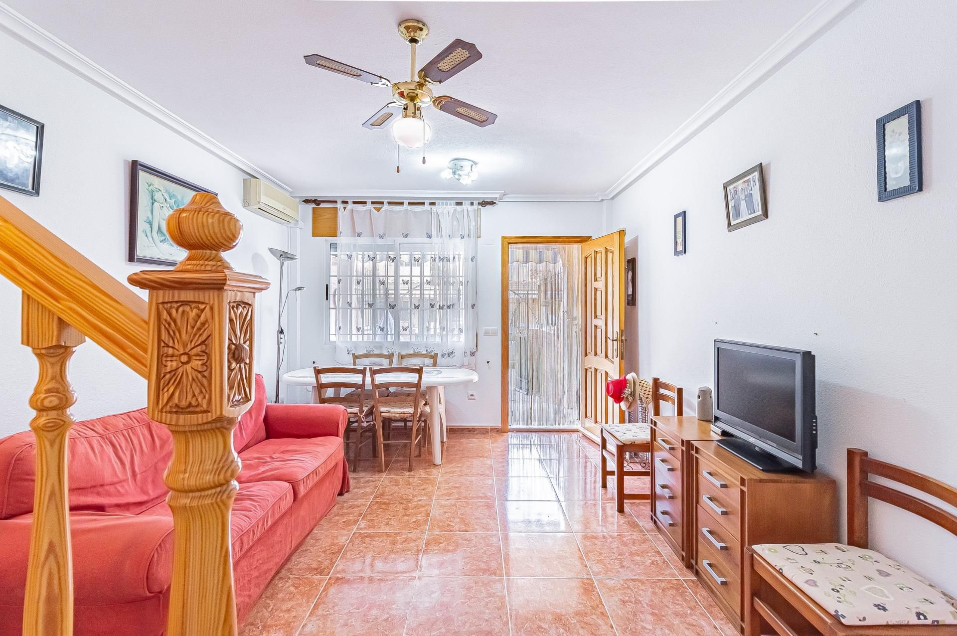 Living room of Single-family semi-detached for sale in Cartagena  with Air Conditioner, Private garden and Terrace