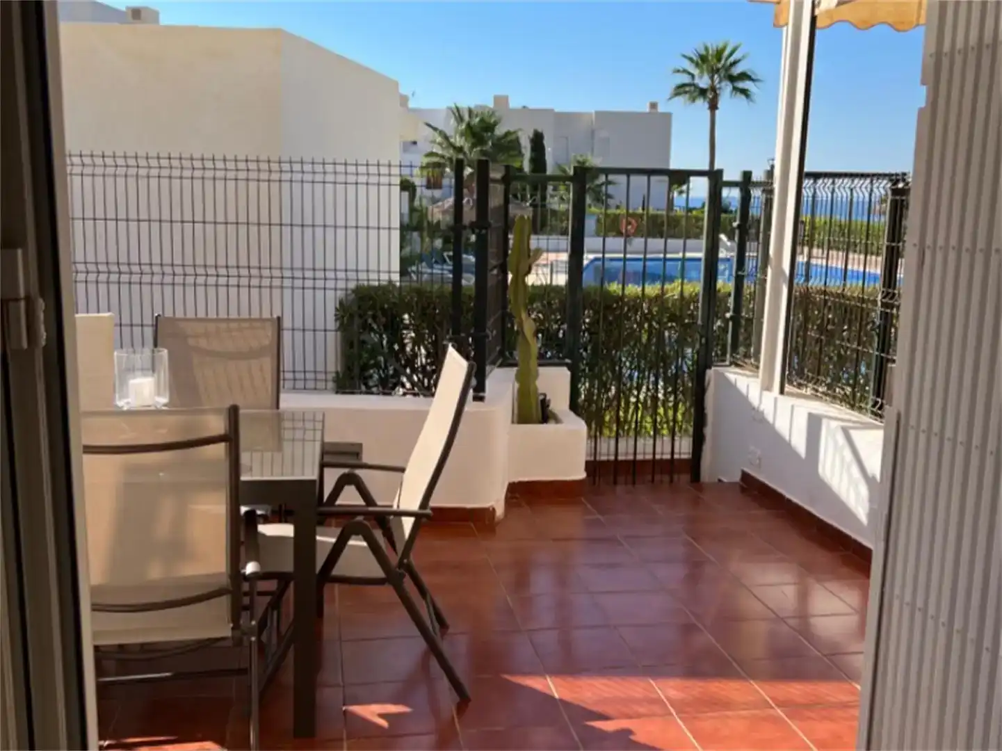 Terraza de Dúplex en venta en Mojácar con Aire acondicionado, Jardín privado y Parquet