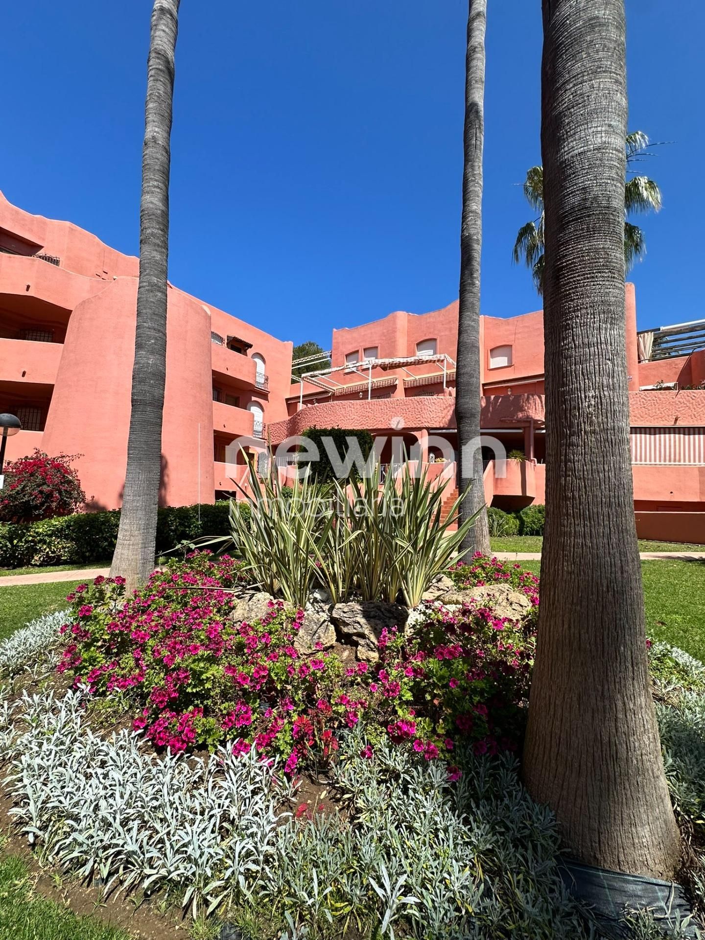 Exterior view of Flat for sale in Marbella  with Air Conditioner, Heating and Private garden