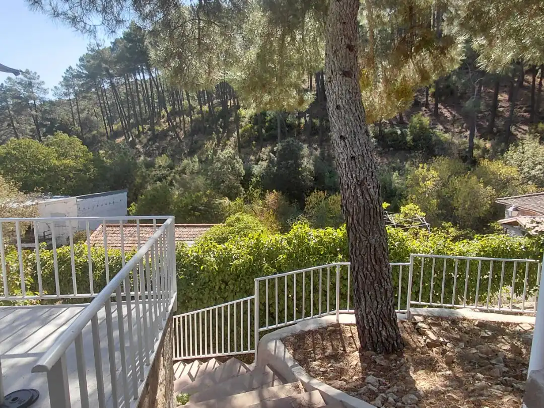Terraza de Casa o chalet para compartir en Valdemaqueda con Calefacción, Jardín privado y Terraza