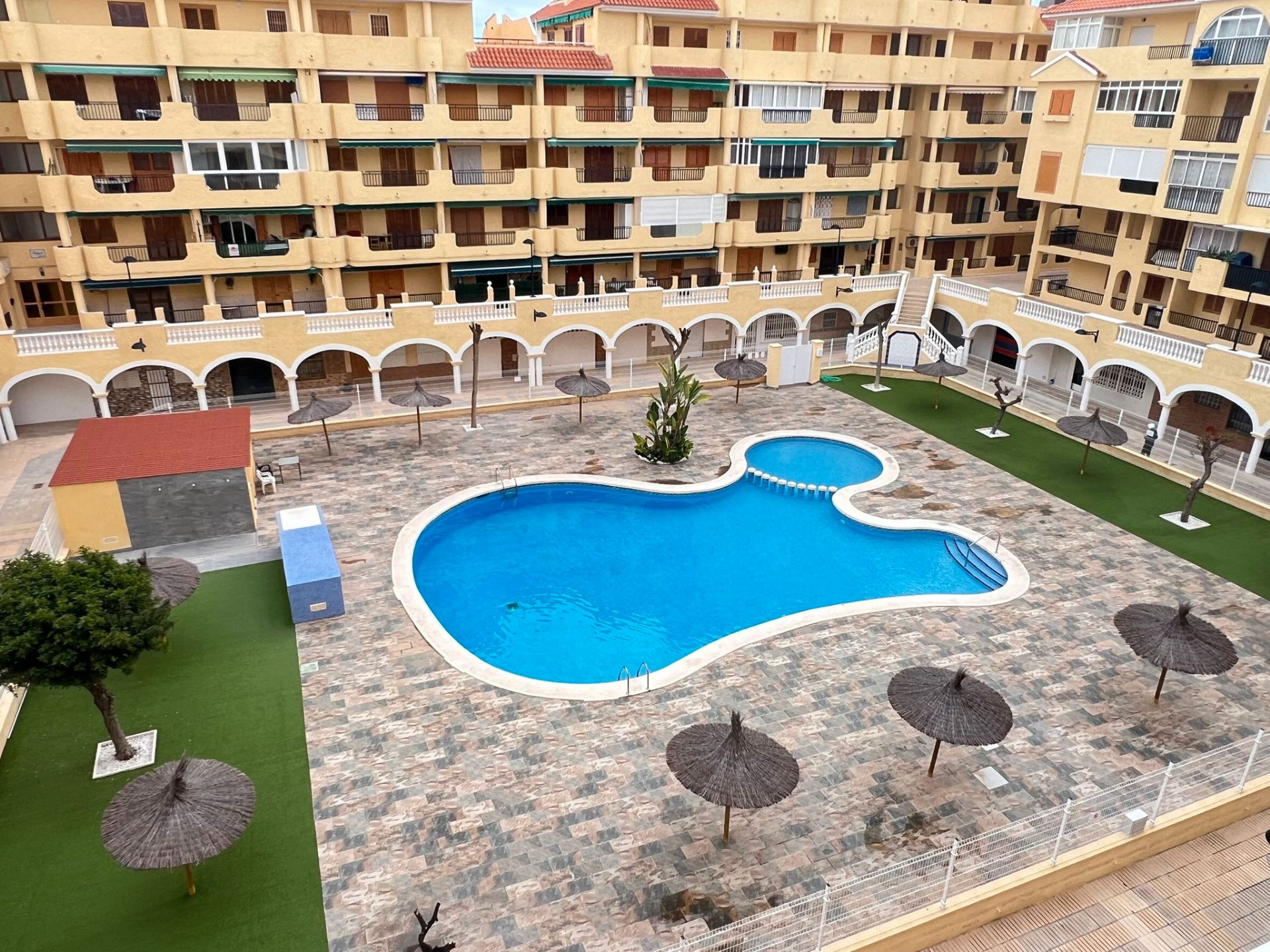 Swimming pool of Study for sale in Torrevieja  with Air Conditioner, Furnished and Oven