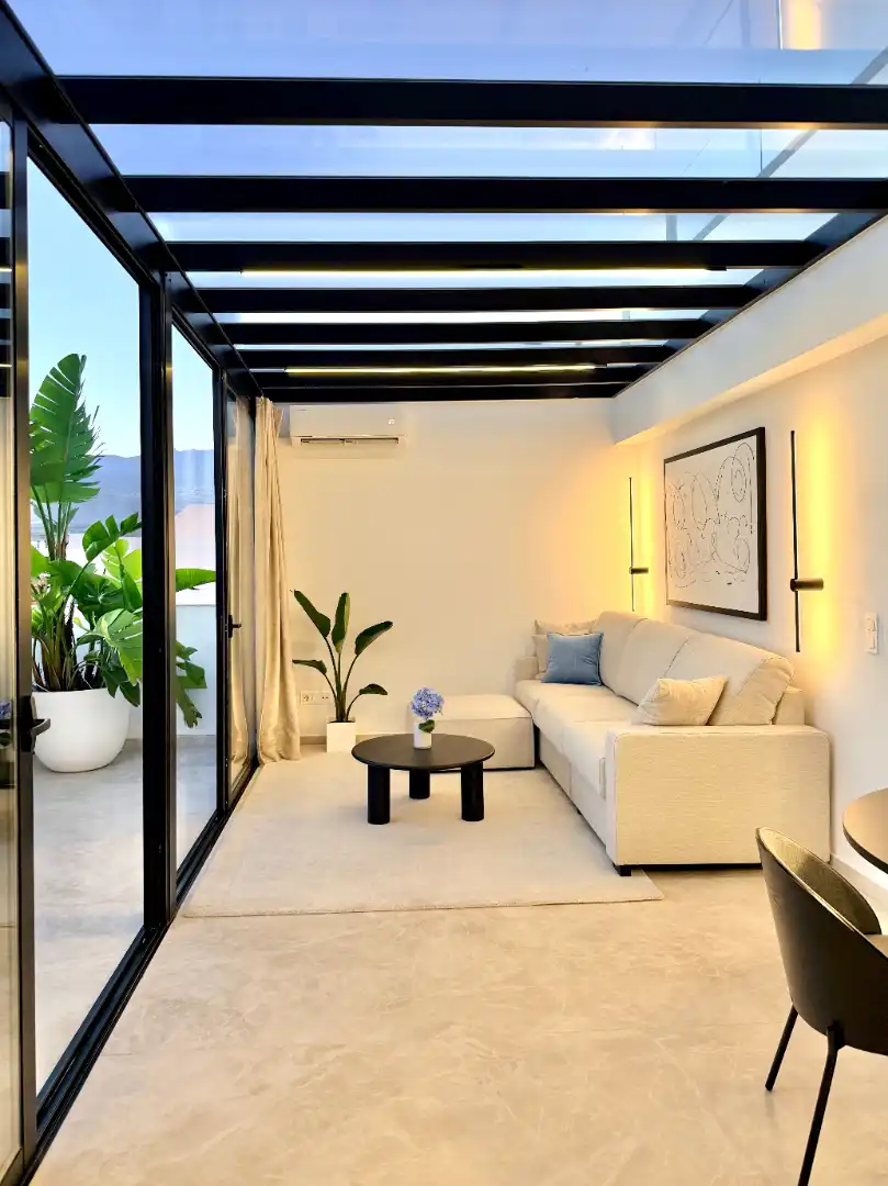Sala d'estar de Loft en venda en Granadilla de Abona amb Aire condicionat, Terrassa i Moblat