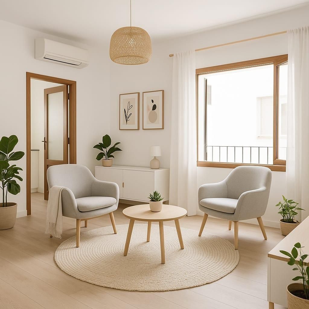 Sala de estar de Apartamento en venta en Manacor con Aire acondicionado, Terraza y Balcón