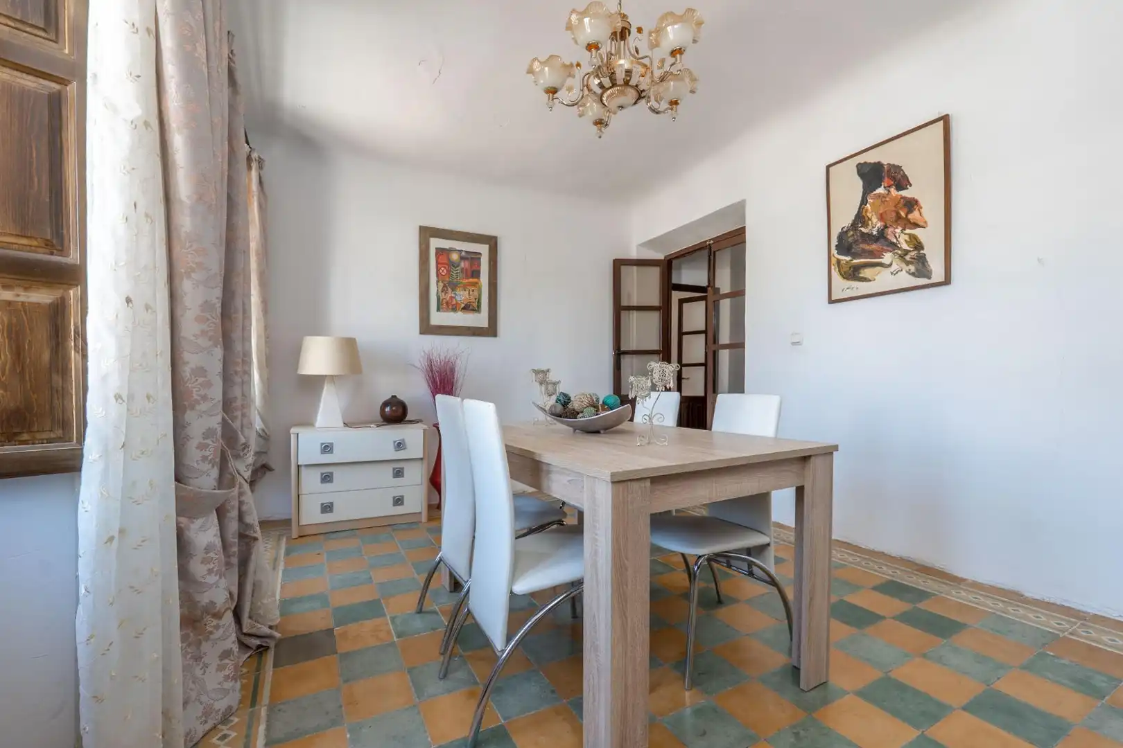 Dining room of Houses for sale in Cacín  with Furnished and Balcony