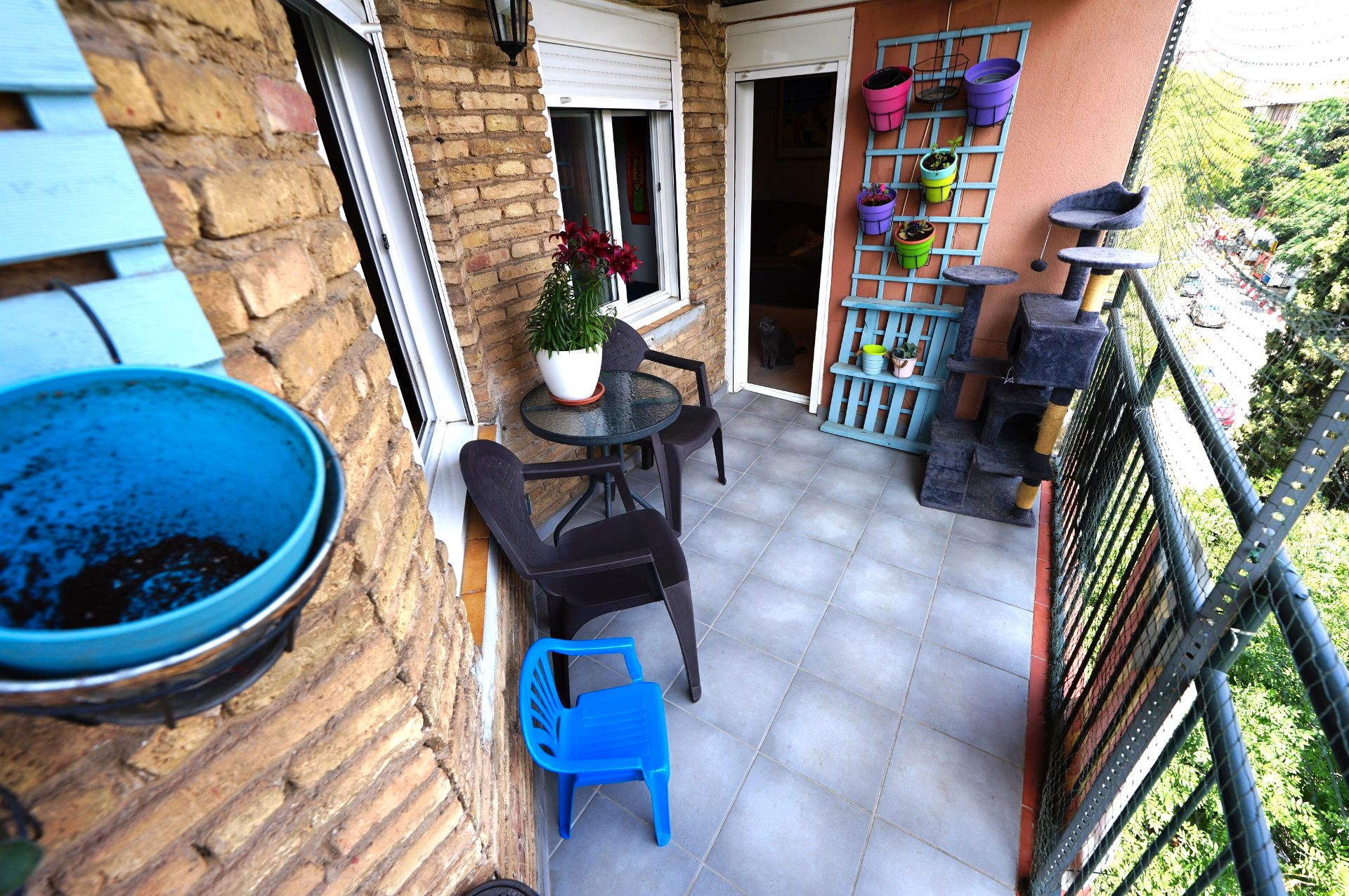 Balcony of Flat for sale in  Barcelona Capital  with Air Conditioner, Heating and Terrace